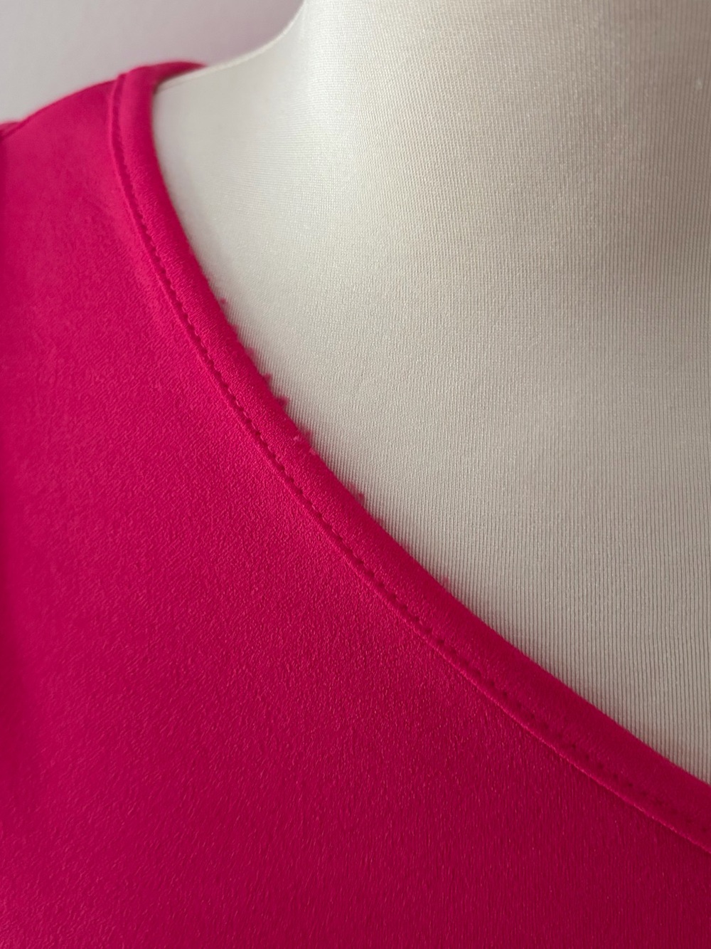 BTFBM One-Shoulder Fuchsia Ruffle Slit Dress S Barbiecore Modern Romance Hoco - Picture 6 of 12